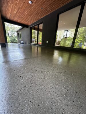 Porch Concrete Grind and Seal